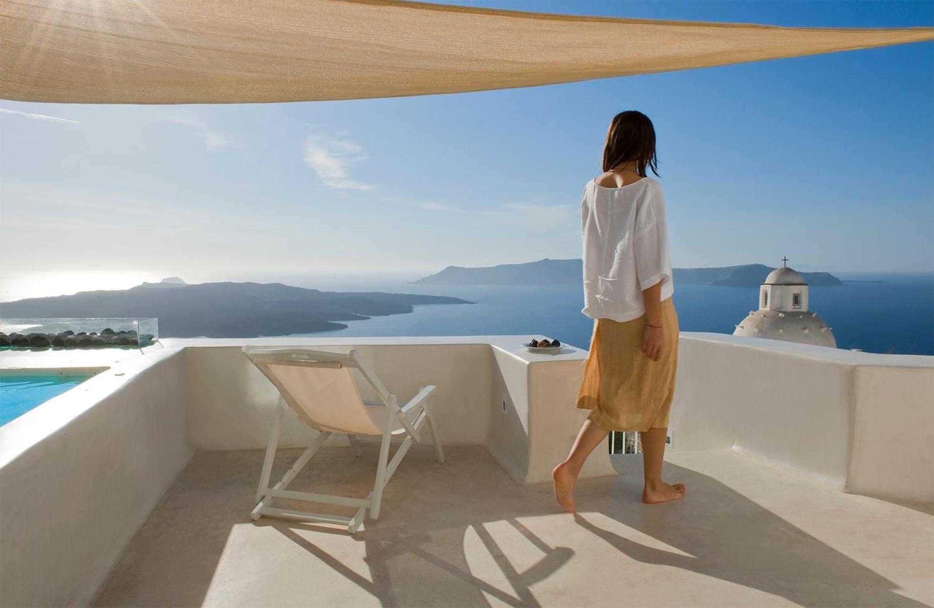 Aesthesis Boutique Villas Fira חדר תמונה